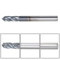 Solid Spare 1/4" 90 Degree 4 Flute Carbide Drill Mill 2-1/2" Overall Length Tialn Coated