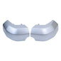 Pair Rear Corner Bumper End Cap Pad LH & RH Silver For Toyota FJ Cruiser 2007-14