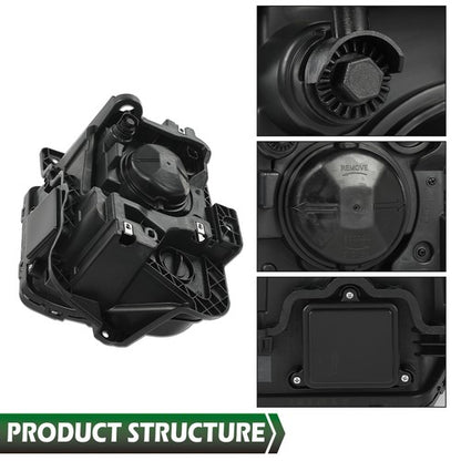 Solid Spare Fit For 19-21 Chevy Blazer HID/Xenon Headlight Headlamp Passenger Right Side