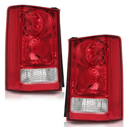 Solid Spare Fit For 2009-2015 Honda Pilot Tail Lights Brake Lamps Assembly w/o Bulbs