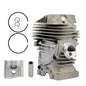 Solid Spare Chainsaw Cylinder Piston Sleeve Kit Fit For MS291 MS291C 47mm Chainsaw Parts