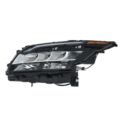 Solid Spare Headlight Turn Signal For Nissan Pathfinder 22-23 Chrome Housing LH LED+Halogen