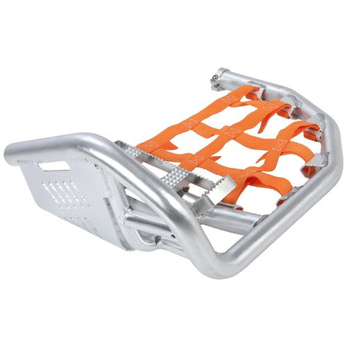 Solid Spare Silver Nerf Bars Peg Heel Guard For Honda TRX 450R 450ER Sportrax 450 All Years