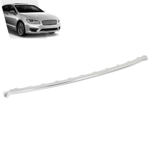 Solid Spare Front Lower Bumper Grille Molding Trim Fit For 2017-2020 Lincoln MKZ HP5Z8419AB
