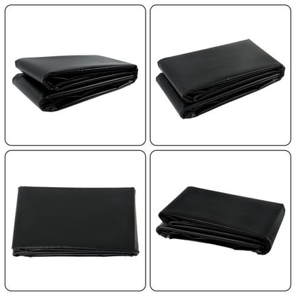 Solid Spare 15×20 Ft Pond Liners 20 Mil Waterproof Fish Liner For Water Garden HDPE Black