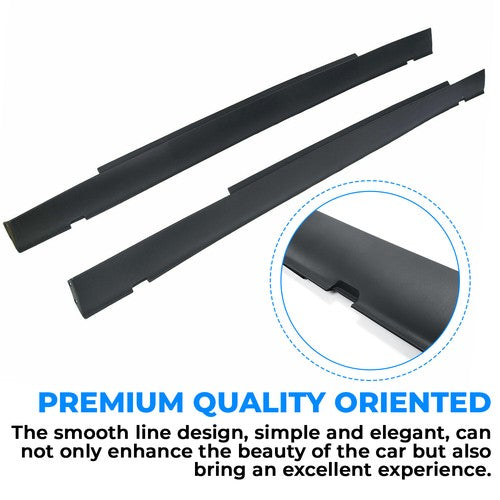 Solid Spare Rocker Panel For Dodge Challenger 08-14 Door Exterior Side Molding Body Trim