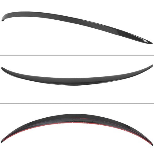 Solid Spare Glossy Trunk Spoiler Lip For Mercedes C-Class W205 15-2022 C300/C63/C43 AMG