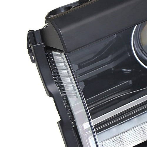 Solid Spare w/ LED DRL For Chevy Silverado 1500 2016-2018 Headlamp Headlight HID/Xenon Left