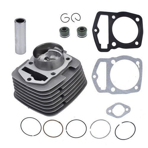 Solid Spare Cylinder Kit Fit For Honda ATC 200 223CM3 Piston 65.5mm Bore Rings CY-50