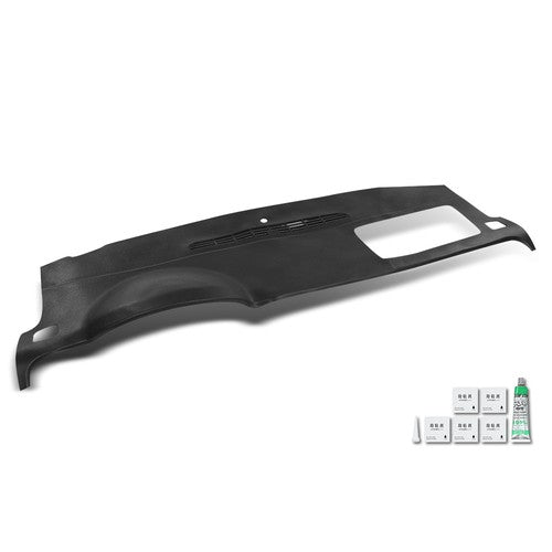 Solid Spare Fit For 2007-2014 Tahoe Avalanche Suburban Yukon TPE Dash Cover Cap Black