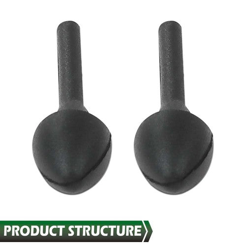 Solid Spare Fit For Chrysler Dodge Plymouth Ashtray Glove Box Gas Fuel Door Rubber Bumper