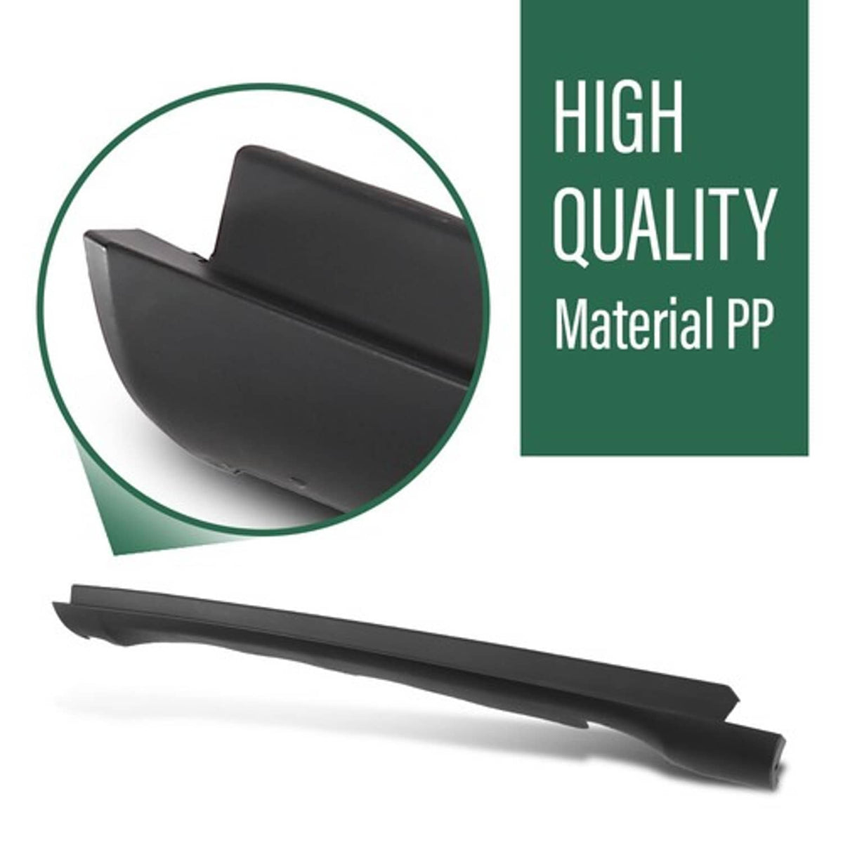 Solid Spare Fit For 2014-2022 Jeep Cherokee Skirt Rocker Molding Panel Right Passenger Side