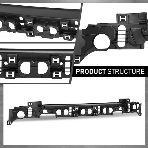 Solid Spare Fit For 2018-2019 Ford Explorer Front Bumper Impact Absorber FO1070199