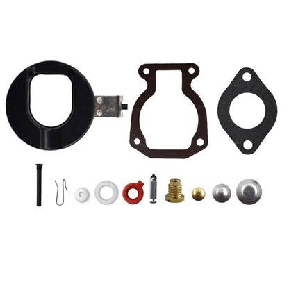 Solid Spare 398453 Carburetor Carb Kit w/Float For Johnson Evinrude 9.9HP 15HP 1974-1988