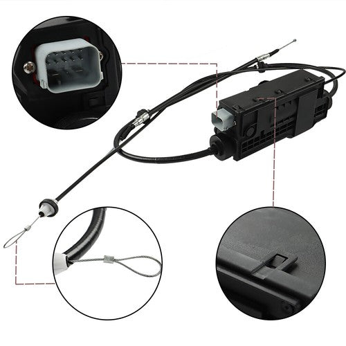 Solid Spare Parking Brake Actuator With Control Unit Rear For BMW 2012-16 X5 2013-2016 X6