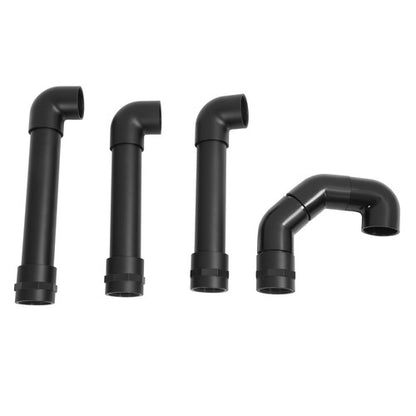 Solid Spare SNORKEL KIT For Kawasaki Teryx 750 2 Seater 2008 Black Plastic High Quality