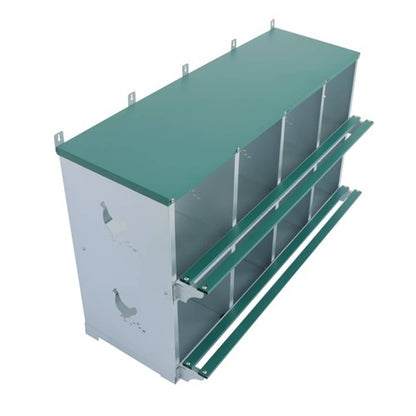 Solid Spare For Chicken Laying Eggs Hens Chicken Coop Box 8 Hole Chicken Nesting Boxes