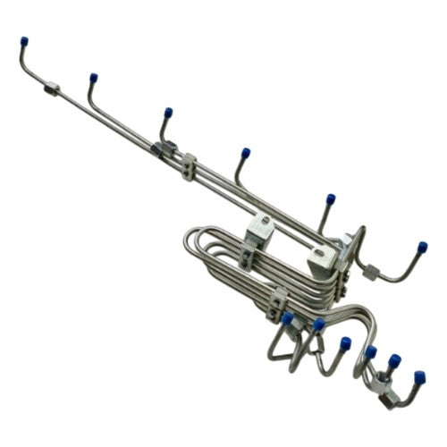 Solid Spare Tube Injection Fuel Supply Set 3415639 Compatible with Cummins 6C 6CT 8.3C