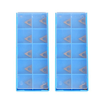 Solid Spare 20Pcs TCMT21.51 Turning Inserts TCMT110204 Carbide Inserts TCMT Insert