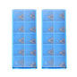 Solid Spare 20Pcs TCMT21.51 Turning Inserts TCMT110204 Carbide Inserts TCMT Insert