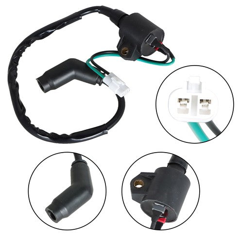 Solid Spare For Polaris CDI BOX Ignition Coil and Spark Plug Sportsman HAWKEYE 300 2008-11