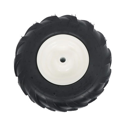 Solid Spare Lawn Mower Tire and Wheels 1 Pair 13"×5.00-6 Flat Free W/3/4'inch Axle Diameter