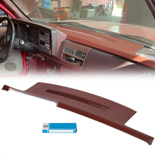 Solid Spare Dash Cover Cap Garnet For 88-94 Chevy GMC Pickup Blazer Suburban