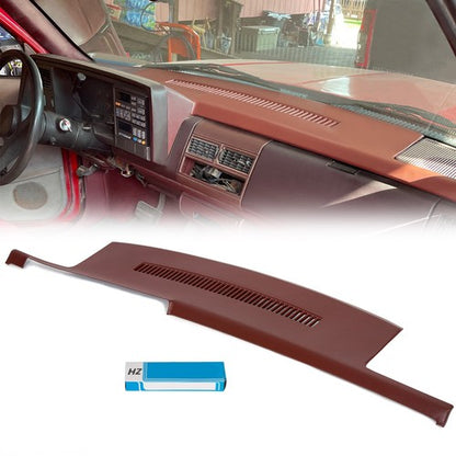 Solid Spare Dash Cover Cap Garnet For 88-94 Chevy GMC Pickup Blazer Suburban
