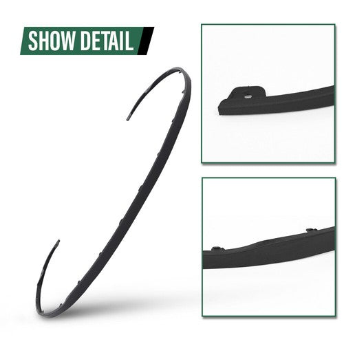 Solid Spare Fit For 2014-2016 Hyundai Elantra Air Dam Deflector Lower Valance Apron Front