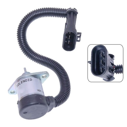 Solid Spare Fuel Solenoid 6689034 for Bobcat T250 T300 T320 T750 T770 T870 S300 S750 S770