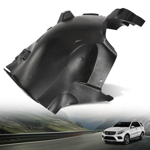 Solid Spare Fender Liner For 12-15 Mercedes ML350 16-18 GLE350 17-19 GLE43 AMG Front Left