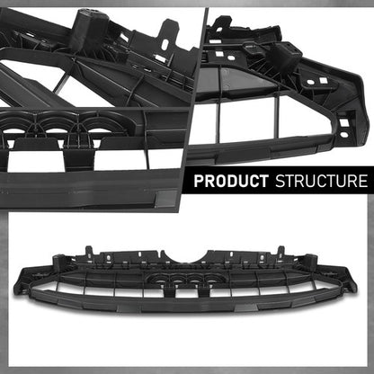Solid Spare Front Upper Grille Bracket Fit For 2020-2024 Audi A4 QuattroS4 w/ S-Line Package