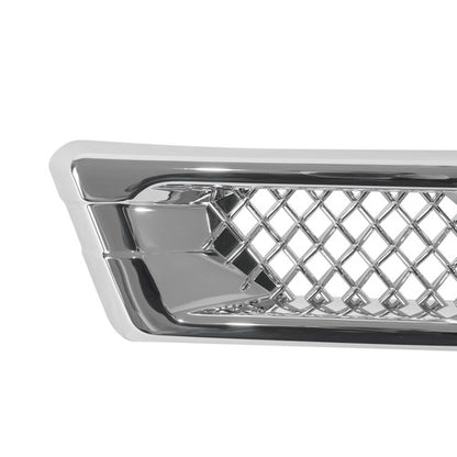 Chrome Fits GMC Sierra 1500 SLT AT4 2019-2022 Front Grille Covers Grill Overlay