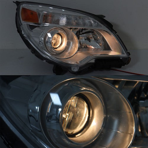 Solid Spare Passenger + Driver Clear For Chevy Equinox 2011-2015 Headlights Front Projector