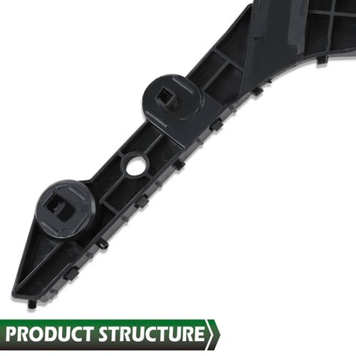 Solid Spare Rear Left+Right Side Bumper Bracket Retainer Fit For 2013-2019 Nissan Sentra