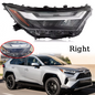 For 2022 2023 Toyota RAV4 XLE Halogen Headlight W/ LED DRL Right Passenger Side