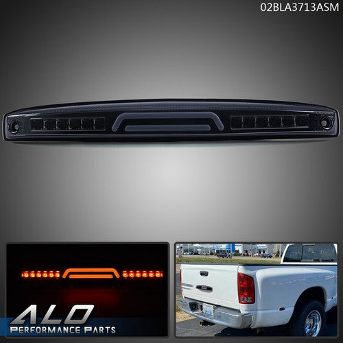 Solid Spare Fit For 03-06 Dodge Ram Smoked 3d Led Rear Center Tailgate Lamp Brake Light