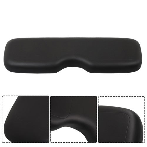 Solid Spare Front Seat Lean Back Cushion Black For EZGO Medalist TXT Golf Cart 1994-2013