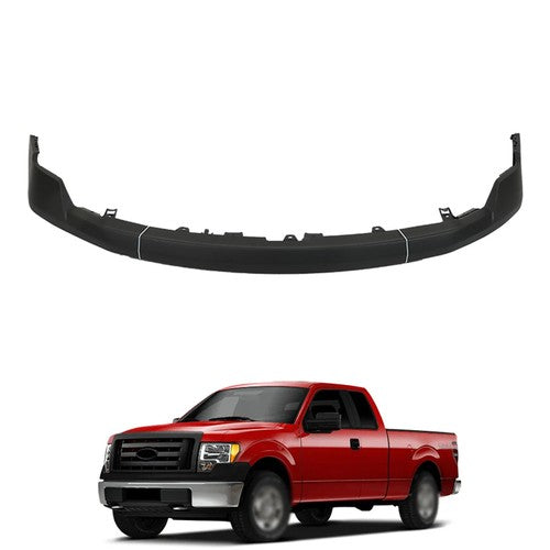 Solid Spare Plastic Black Front Bumper Fascia Replacement Suitable For Ford F150 2009-2014