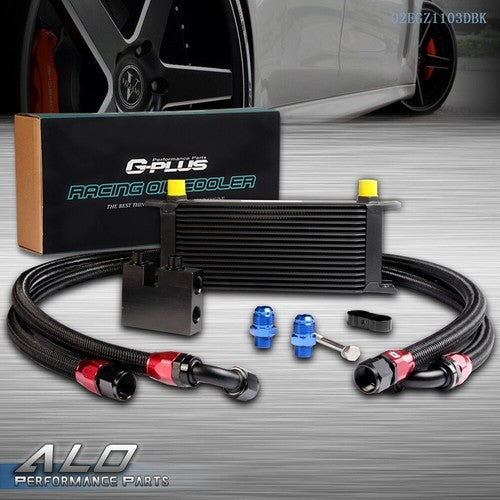 Solid Spare Fit For BMW N54 Twin Turbo 135 E82 335 E90 E92 E93 16 Row Oil Cooler Kit USA