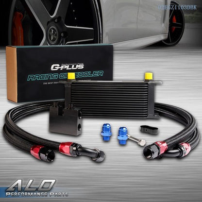 Solid Spare Fit For BMW N54 Twin Turbo 135 E82 335 E90 E92 E93 16 Row Oil Cooler Kit USA