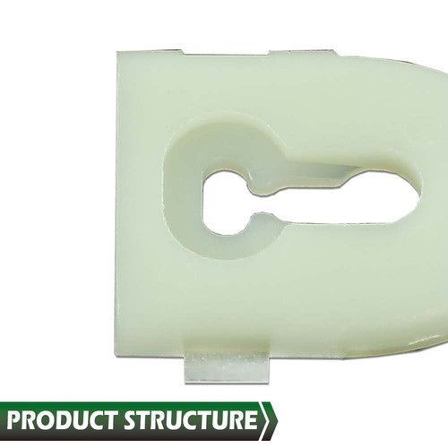 Solid Spare 10Pcs Fit For 1973-1979 Ford Pickup Truck Body Side Belt Molding Trim Clips