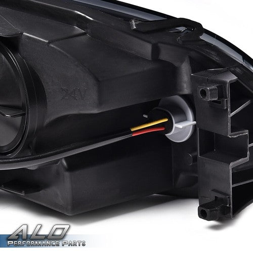 Solid Spare FIT FOR 2006-2016 CHEVY IMPALA LIMITED SMOKED /CLEAR CORNER HEADLIGHT HEAD LAMPS