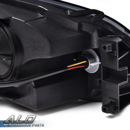 Solid Spare FIT FOR 2006-2016 CHEVY IMPALA LIMITED SMOKED /CLEAR CORNER HEADLIGHT HEAD LAMPS
