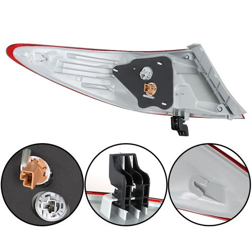 Solid Spare For Toyota Camry 2015-2017 Left+Right Side Outer Tail Lights Break Lamps A Pair