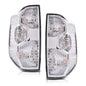 Solid Spare Fit For 14-21 Toyota Tundra Clear Rear Tail Lights Brake Lamps Assembly Pair