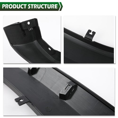 Solid Spare Fit For 16-23 Toyota Tacoma Right Passenger Front Fender Flare Molding Trim