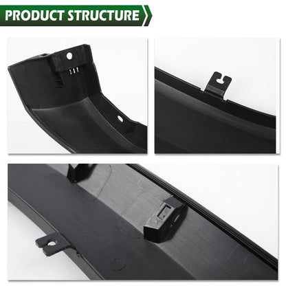 Solid Spare Fit For 16-23 Toyota Tacoma Right Passenger Front Fender Flare Molding Trim