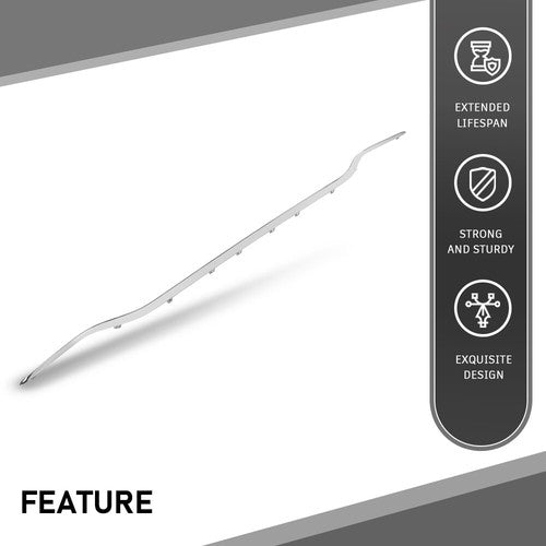 Solid Spare Rear Bumper Face Bar Trim Molding Fit For 2017-2022 Mercedes E Class Sedan