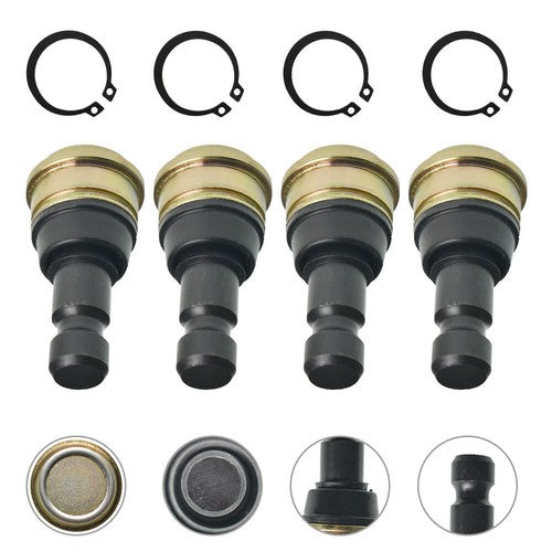 Solid Spare 4x Ball Joints For Polaris 800 RZR Razor Upper or Lower 2008-14 7061220 7061187